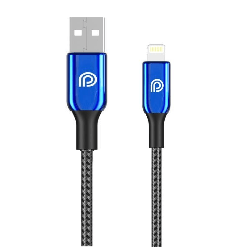 Phone Planet Braided USB-A to Type-C Cable 18W 1.2M BLUE - Go Banana