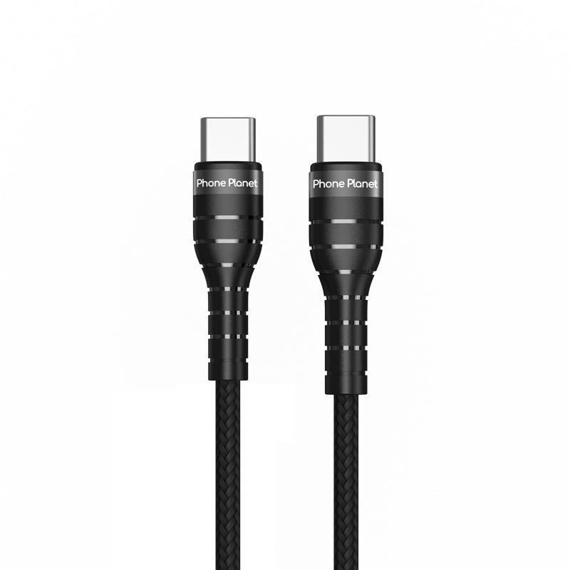 Type C to Type C Cable (20V-3.0A) - 1.2M - Dark Gray - Go Banana