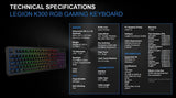 Lenovo Legion K300 Gaming Keyboard