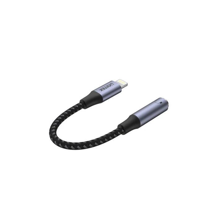 Unitek Lightning to 3.5mm Adapter, Space Grey - Go Banana