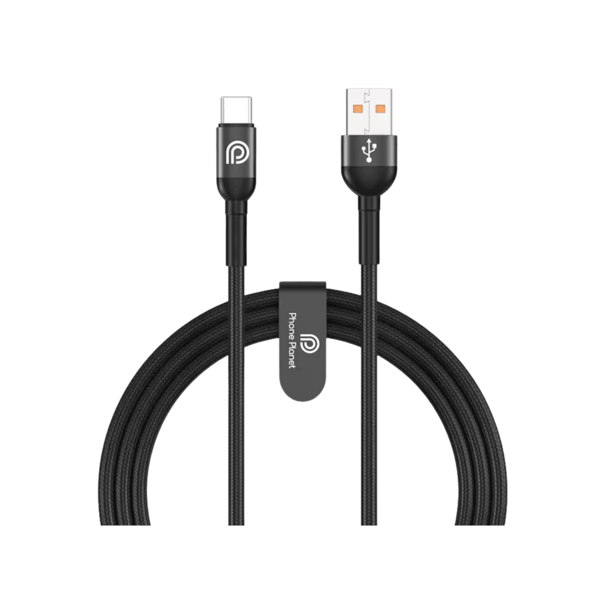 USB A to USB C Cable 5V.0A - Dark Gray 1.2M - Go Banana