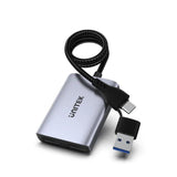 Unitek USB to Dual HDMI (1080P @ 60Hz) Adapter with MST, Black - Go Banana