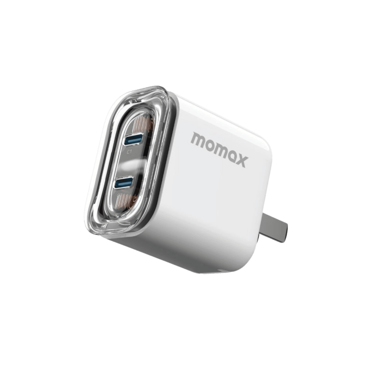 Momax 1-Charge Flow 2-Port 35W GaN Charger - Go Banana