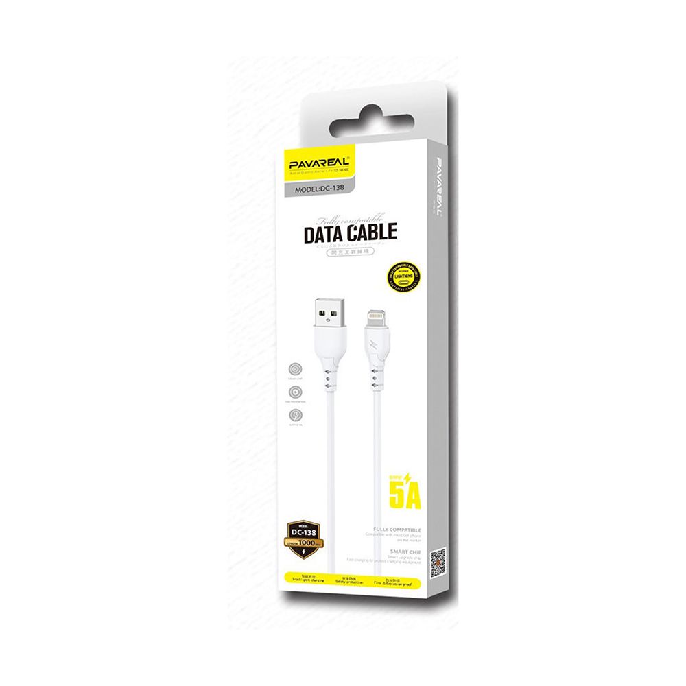 Pavareal USB-A TO LIGHTNING Fast Charging Data Cable High Quality Charging Cable