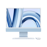 Apple 2023 iMac (24-inch, Apple M3 chip with 8‑core CPU and 8‑core GPU, 8GB Unified Memory, 256GB) - Blue - Go Banana