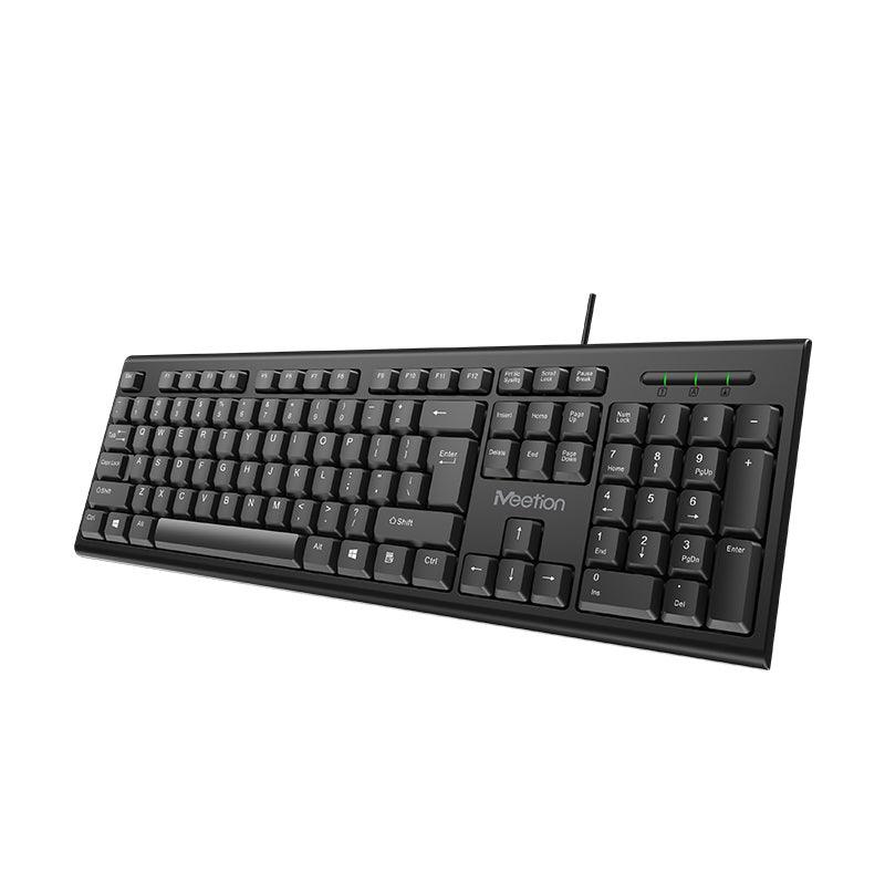 Meetion MT-K100 USB Corded Keyboard AR - Go Banana